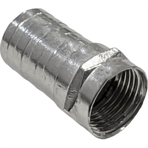 Conector Fio Coaxial Foxlux Compressao Rg-59 Pacote Com 20 Pecas