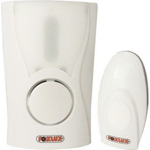 Campainha Sem Fio Bivolt Foxlux Musical 36 Toques Pilha/Tomada - 12.01