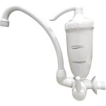 Torneira Bica Movel Filtro Abs Parede Lorenzetti Acquabella Branca