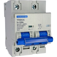 Disjuntor Tramontina ''Din'' Bipolar 125A. C