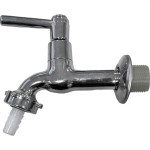 Torneira Jardim Metal Cromada Metrox 1130 Longa - C-72 - 1/2'' E 3/4'' - Lite
