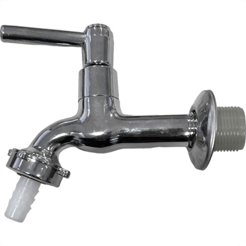 Torneira Jardim Metal Cromada Metrox 1130 Longa - C-72 - 1/2'' E 3/4'' - Lite