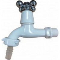 Torneira Jardim Abs Metrox 1130 Longa - W33 - 1/2'' - 1/4 Volta Branca