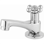 Torneira Lavatorio Metal Cromada Metrox Abs 1194 - C-33 Mesa 1/4 Volta