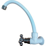 Torneira Bica Movel Pia Parede Abs Metrox 2060 - W-33 - 1/4 Volta Branca
