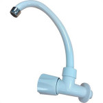 Torneira Bica Movel Pia Parede Abs Metrox 2060 - W-50 - 1/4 Volta Branca