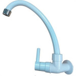 Torneira Bica Movel Pia Parede Abs Metrox 2060 - W-60 - 1/4 Volta Branca
