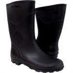 Bota Galocha Pega Forte Preta 323 No.45/46 Com Meia