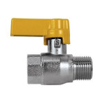 Registro Para Gas Esfera Higiban Horizontal 1/2'' X 1/2''