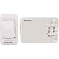 Campainha Sem Fio Bivolt Brasfort Musical 52 Toques Pilha/Tomada - 7890