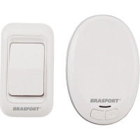 Campainha Sem Fio Bivolt Brasfort Musical 52 Toques Pilha/Tomada - 7891