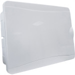 Centrinho Steck Pvc Embutir Branco Diamant Conectividade Vdi (Voz / Dados / Imagem)