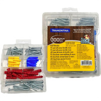 Kit Tramontina Maleta Com Parafusos E Buchas - 43505/002