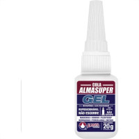 Cola Instantanea Almasuper Gel Nao Entope Alta Viscosidade 20G