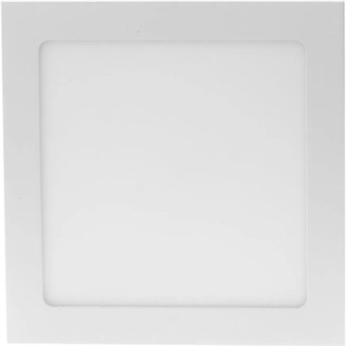 Plafon Led Embutir Ourolux Quadrado 18W. 1080Lm. 6500K. Bivolt Branco