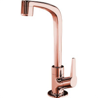 Torneira Bica Movel Lavatorio Abs Lorenzetti Rose Gold F-71 - 1195 - 1/4 Volta