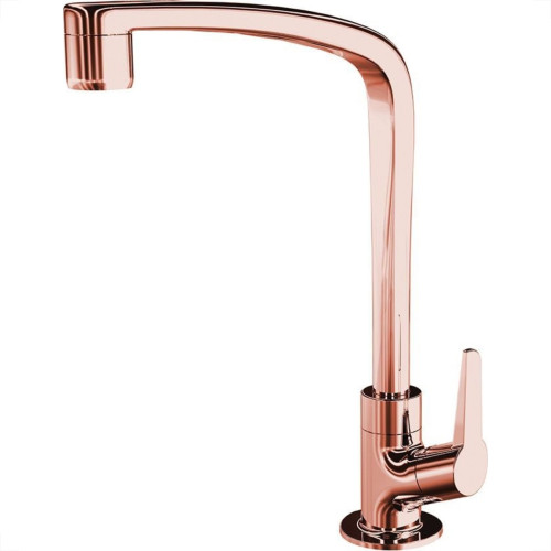 Torneira Bica Movel Pia Mesa Abs Lorenzetti Rose Gold - 1167 - F-71 - 1/4 Volta