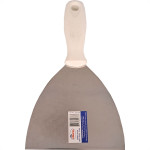 Espatula Compel Aco Inox Cabo Plastico 120Mm - Kit C/6 Pecas