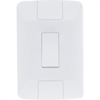 Conjunto Tramontina Com Placa Aria 1 Campainha - 57241007