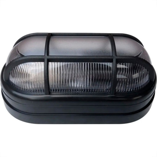 Luminaria Tartaruga Opl Pvc Preta 40W.