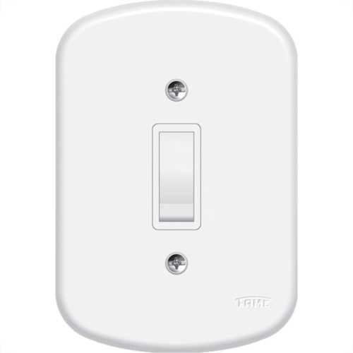 Conjunto Fame Blanc Com Placa 1 Simples 560