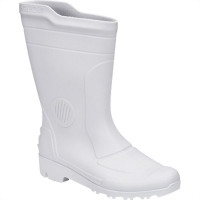 Bota Galocha Pega Forte Branca 324 No.39 Com Meia