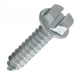 Parafuso Auto Atarraxante Sextavado E Fenda Com Arruela Jomarca 6,3 X 19Mm - Kit C/2 Centos