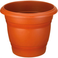 Vaso Pl.Redondo N.17 Marrom-9398