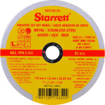 Disco Starrett Inox 7  X 1,6X7/8'' - Kit C/12 PC