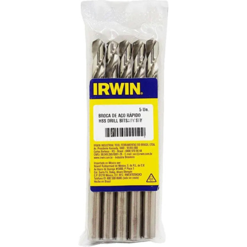 Broca Aco Rapido Irwin S 13/32 - Kit C/5 PC