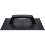 Desempenadeira  Pvc Emave Lisa 18 Preta - Kit C/6 PC