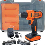 Parafus/Furad 3/8''B&D12V Kit C/Aces