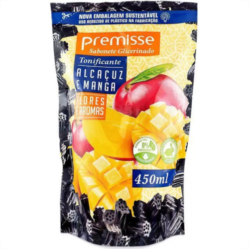 Sabonete Liquida Prem.Alc/Mangueira 450Ml Rf