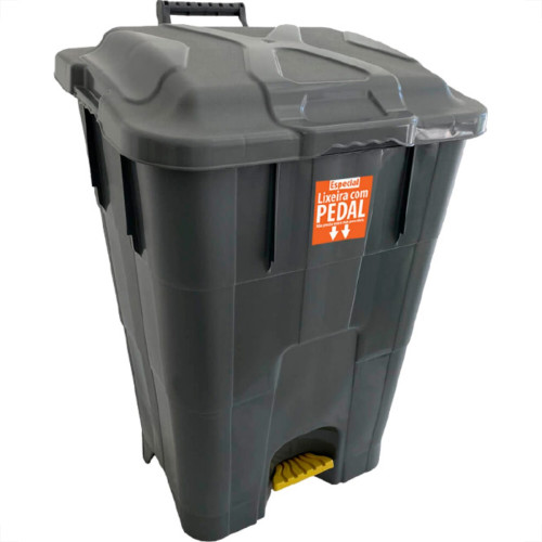 Lixeira C/Ped.Antares 60Lt