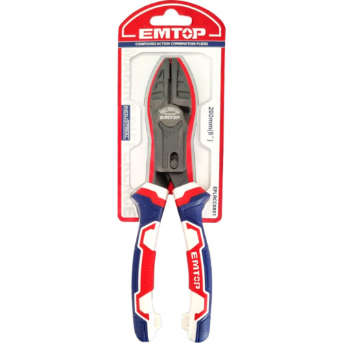 Alicate Pvc Universal Multiuso Ind.Emtop 8''