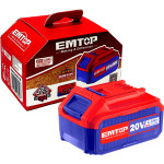 Bateria Emtop Li-Ion 20V 4.0A