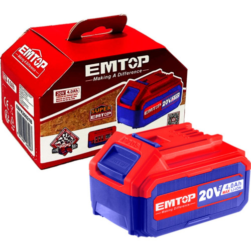 Bateria Emtop Li-Ion 20V 4.0A
