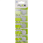 Pilha Bateria Flex Botao Cr2032 C/5