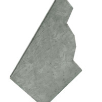 Cabeceira Frontal Galvanizado Moldu-33 Esq