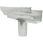 Calha Frontal Galvanizado Moldura C/Boc-28