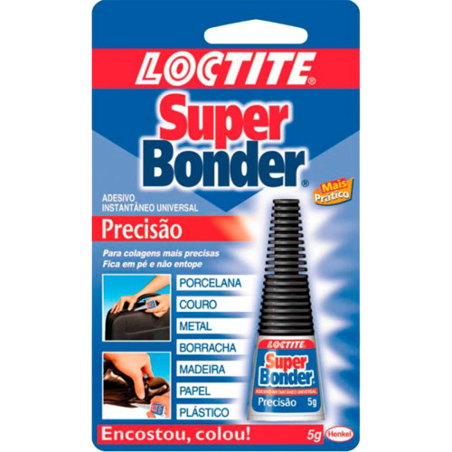 Cola Inst Super Bonder 5G - Kit C/24 PC
