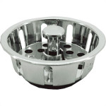 Cestinha Val.Amer.Plast.Crom.Luconi - Kit C/10 PC