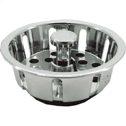 Cestinha Val.Amer.Plast.Crom.Luconi - Kit C/10 PC