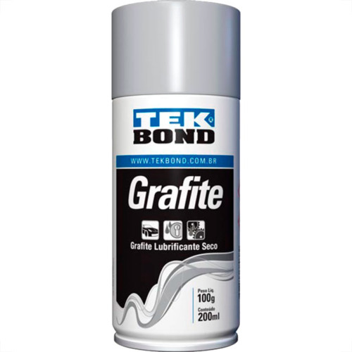 Grafite P/Cadeado Spray 200Ml Tek