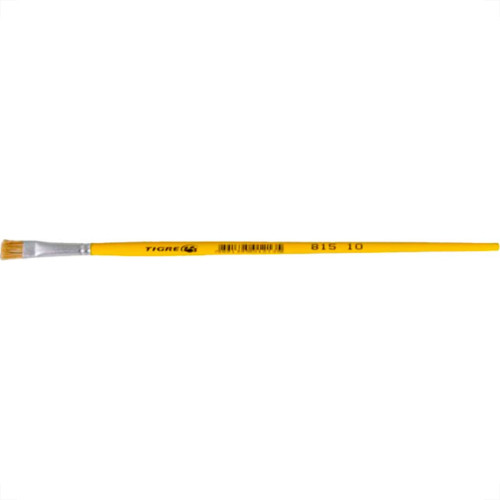 Pincel Tigre Chato  Ref: 815 X 10 - Kit C/12 PC