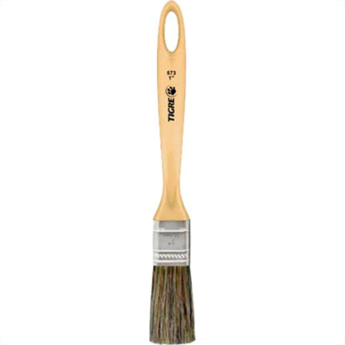 Pincel Trincha Pintura Tigre Latex 573 X.1.1/2 - Kit C/12 PC