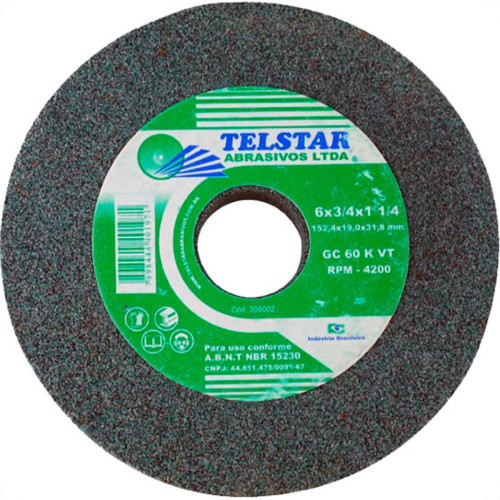 Rebolo Telstar 6X 3/4  Gr46 Medio