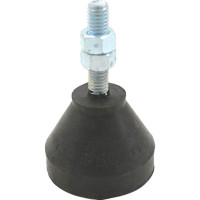 Amortecedor Borracha P/Maquina 600K-1/2 - Kit C/4 PC
